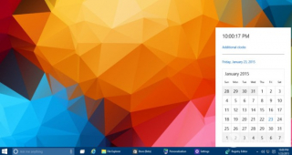 [Windows 10] Hogyan varázsoljuk elő az új naptárat a tálcáról